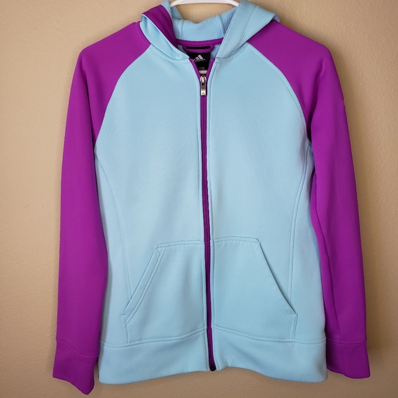 Adidas Scuba Material Zip Up Jacket - Picture 4 of 6